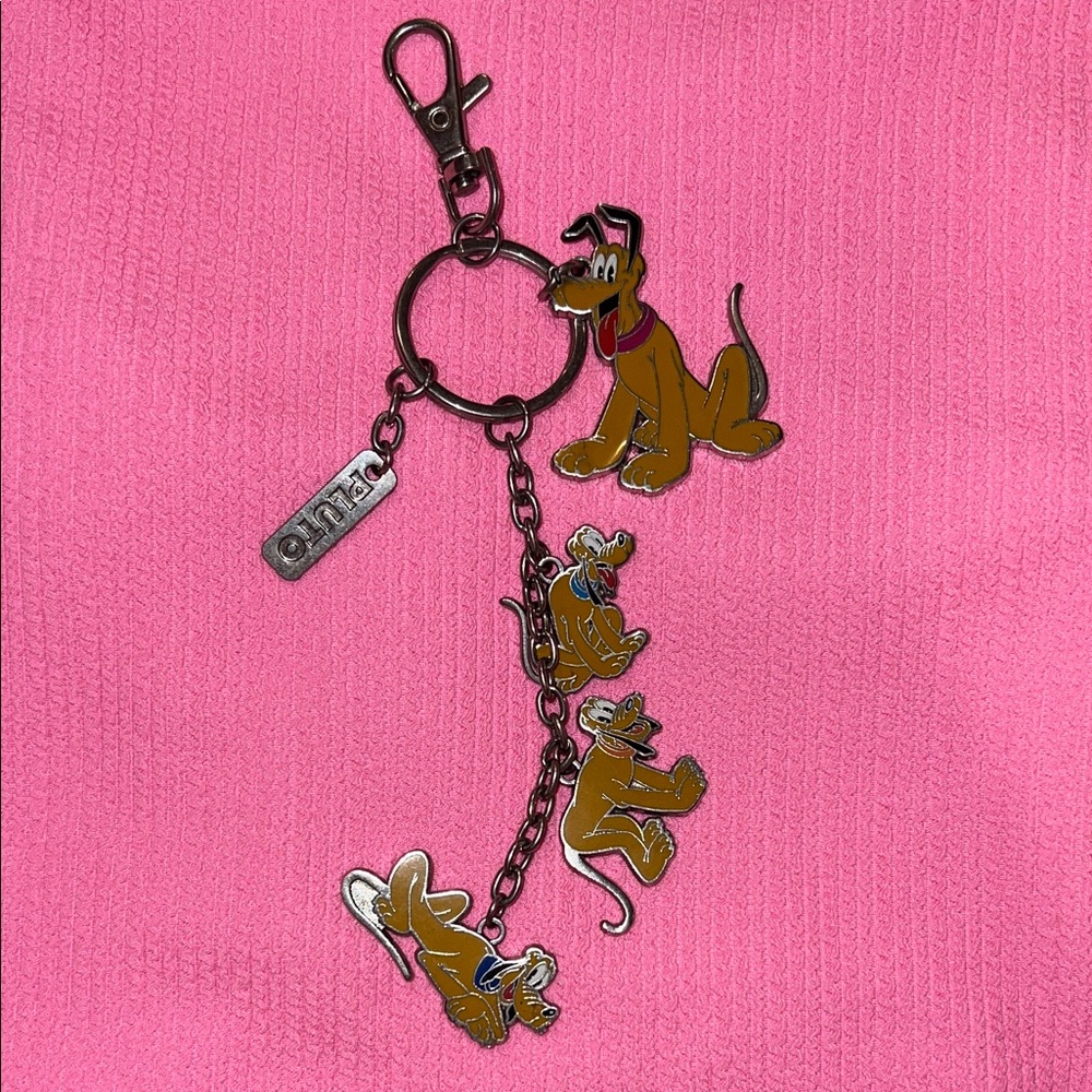 Disneys Pluto Keychain